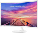 Samsung 27" FHD 1080p LED Curved Monitor LC27F391FHNXZA - WHITE - Like New