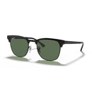 RAY-BAN CLUBMASTER METAL SQUARE POLARIZED SUNGLASSES FOR MEN/WOMEN 51MM - Like New