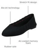 SKECHERS WOMEN'S CLEO BEWITCH BALLET FLAT - SIZE WOMEN 9 (AU/UK W6) (EU W39) - Brand New