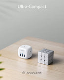 ANKER WALL OUTLET EXTENDER USB WALL CHARGER 321 OUTLET EXTENDER - WHITE - Like New