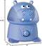 CRANE ADORABLES ULTRASONIC HUMIDIFIERS HUMIDIFIER OPTIONAL HIPPO - BLUE/PURPLE Like New