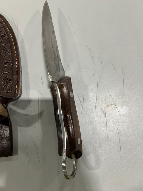 GENERIC STAINLESS STEEL BROWN VIKING KNIFE - BROWN - Like New