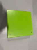 GENERIC 3-PRONG METAL CLIP BINDER FOR OFFICE, SCHOOL OR HOME - GREEN - Like New