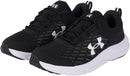 3026175 Under Armour Men's Charged Assert 10 Running Shoe Black/White 8.5 - Like New