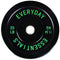 BALANCEFROM COLOR CODED BLACK OLYMPIC BUMPER PLATE WEIGHT PLATE - 25LBS - BLACK - Like New