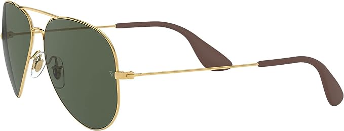 Ray-Ban Aviator Sunglasses RB3558 - GOLD Like New