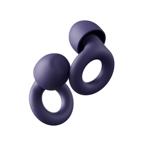 LOOP QUIET 2 EAR PLUGS ULTRA-COMFY REUSABLE NOISE-REDUCING - DENIM DREAM - Like New
