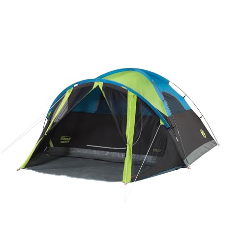 Coleman Carlsbad Dark Room Tent 4/6 Person Tent Blocks Sunlight 2000024289-4P-PF - Like New