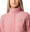 WW6439 Columbia Women's Benton Springs Full Zip Pink Agave 1X - Brand New
