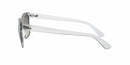 RAY-BAN SQUARE SUNGLASSES, SIZE 51-20-150, 2N - TRANSPARENT/GRADIENT-GRAY - Like New