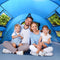 QOMOTOP INSTANT TENT 4 PERSON BLUE - BLUE - Like New