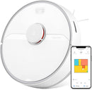 Roborock S6 Pure Robot Vacuum and Mop Wi-Fi Connected - White - Scratch & Dent