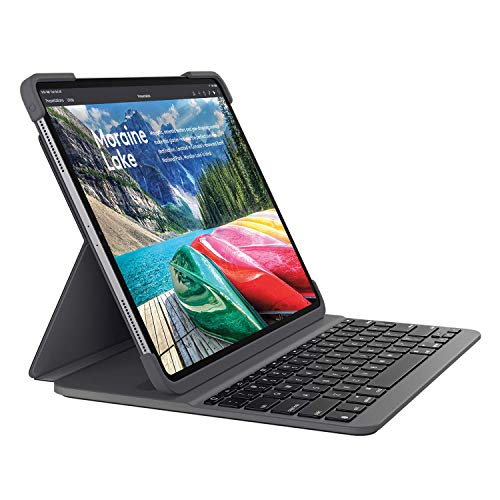 LOGITECH SLIM FOLIO PRO FOR IPAD PRO 11" 1ST GEN BLACK 9920-009154 - Like New