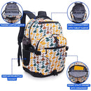 New York Atom Laptop Backpack Vivid Tweed One Size- Vivid Tweed - Like New