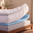 Viscosoft Rescue 4 Inch Memory Foam Mattress Topper Queen - Pillow Top - Brand New
