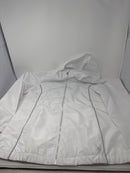 SPYDER WHITE ZIP-UP HOODIE, FITTED - SIZE: WOMEN MEDIUM - WHITE - Like New
