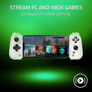 RAZER KISHI V2 MOBILE GAMING CONTROLLER IPHONE LIGHTNING XBOX EDITION - WHITE - Like New