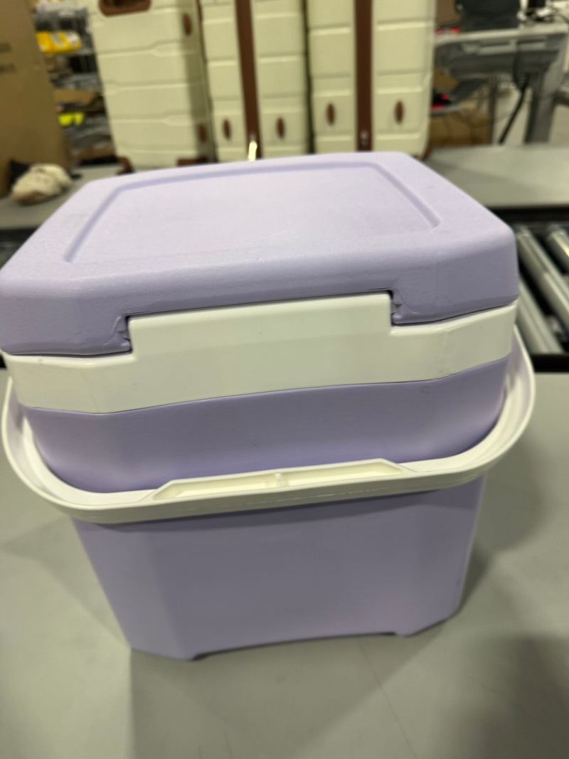 IGLOO 18 CANS/12QT HARD-SIDED COOLERS - LILAC BREEZE - Like New