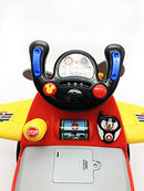 Kiddieland Disney Mickey Mouse Plane Light & Sound Activity Ride-On - Like New