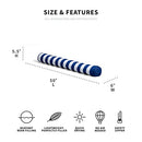BIG JOE NOODLE POOL FLOAT - AMERICANA NAUTICAL STRIPE - Brand New