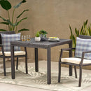 GENERIC CHRISTOPHER KNIGHT HOME RHODE ISLAND OUTDOOR WICKER SQUARE DINING TABLE - Like New