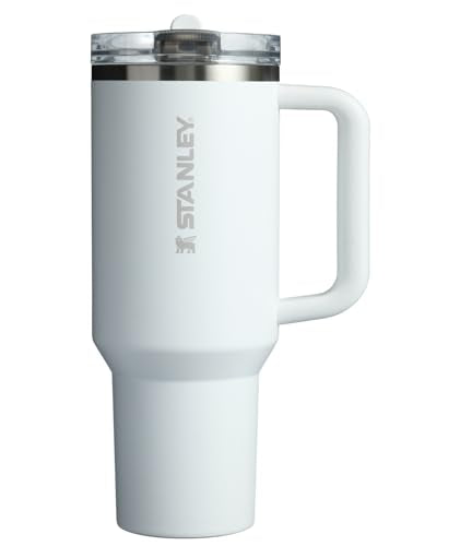 STANLEY QUENCHER PROTOUR FLIP STRAW TUMBLER LEAKPROOF LID 40OZ - FROST - Like New