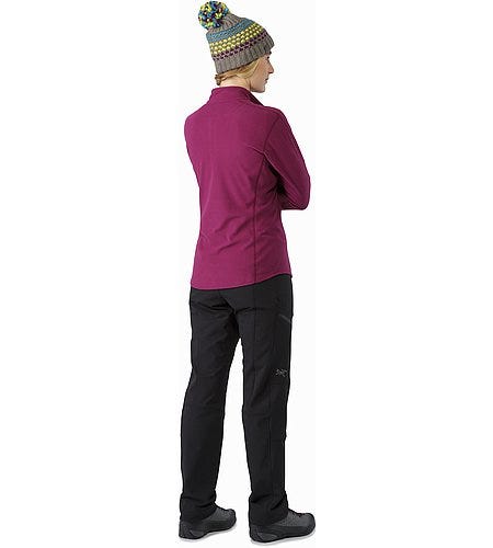 ARC'TERYX DELTA LT ZIP NECK WOMENS - SIZE: WOMEN L - LT CHANDRA - Brand New