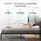 NOVILLA 3 INCH MATTRESS TOPPER TWIN VENTILATED DESIGN GEL MEMORY FOAM - Like New