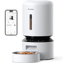 PETLIBRO AUTOMATIC CAT FEEDER 5G WIFI DOG FEEDER FRESHNESS PRESERVATION - WHITE - Like New