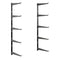 DELTA HEAVY DUTY LUMBER STORAGE RACK BY DELTA CYCLE - steel (16" 5-Tier Gray) - Brand New