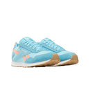REEBOK WOMEN'S GLIDE LOW - SIZE: WOMEN 5.5 - DIGITAL BLUE/SUNKISSED ORANGE/CHALK - Like New