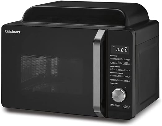 Cuisinart Countertop AMW-60 3-in-1 Microwave Airfryer Oven - Black - Like New