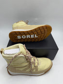 2088241 SOREL Women Whitney ll Plus Lace Waterproof Boot Honey White/Ceramic 8 - Brand New
