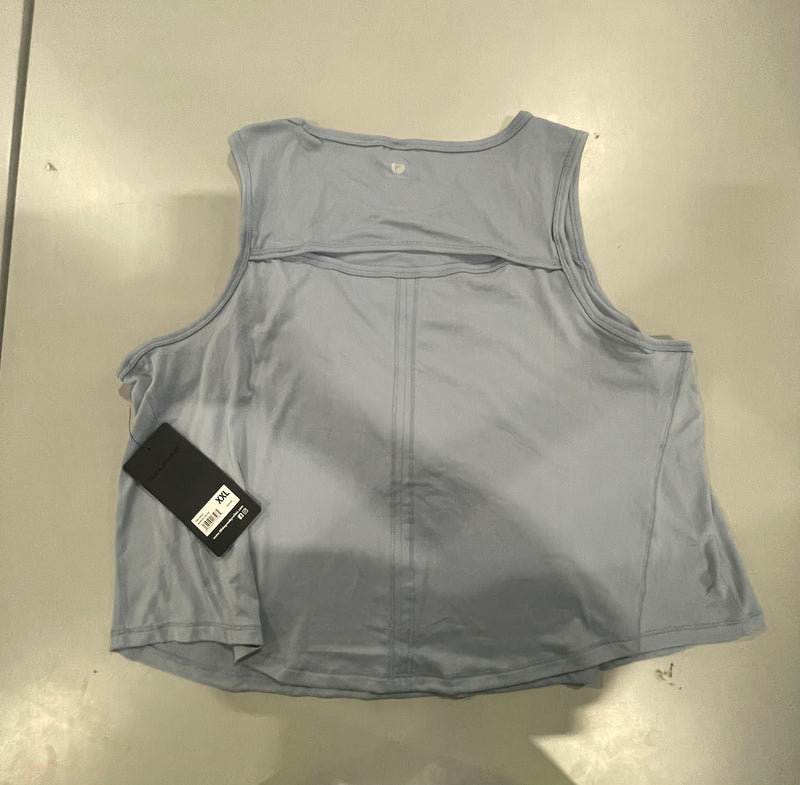 90 DEGREE BY REFLEX FLEX FOR IT ATHLETIC TANK TOP - WOMEN 2XL - ASHLEY BLUE - Brand New