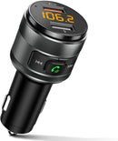 IMDEN Bluetooth 5.3 FM Transmitter for Car 3.0 FM Radio Adapter - Scratch & Dent