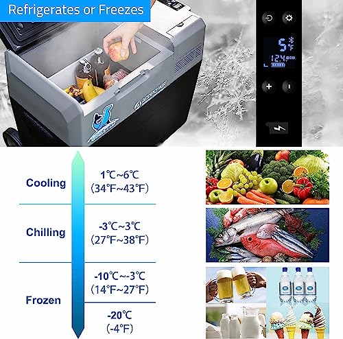 ACOPower LionCooler Pro Portable Solar Fridge Freezer PX40 - Gray - Like New