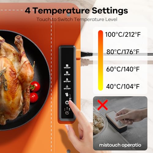 ART IN REAL AIR FOOD WARMING MAT FOR BUFFET, & 4 TEMPERATURES SETINGS, SIZE M - Like New
