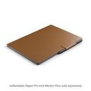 REMARKABLE PAPER PRO PREMIUM LEATHER BOOK FOLIO CASE RM07B-2006NW - BROWN-M - Like New
