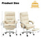 ZZW EXECUTIVE OFFICE CHAIR GAMING CHAIRS OFFICE CHAIR ADJUSTABLE 350 LBS - WHITE - Like New
