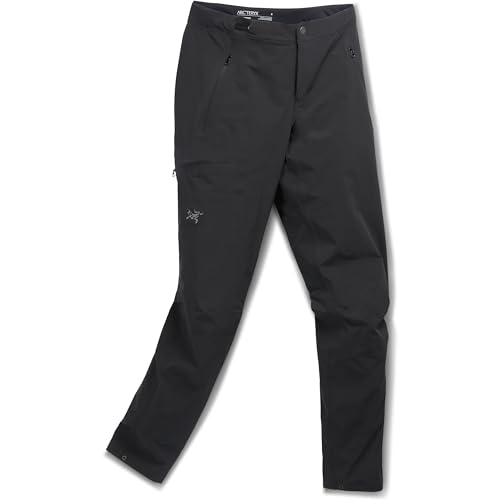 ARC'TERYX GAMMA LIGHTWEIGHT PANT WOMEN'S, SOFTSHELL PANT SIZE 4 REGULAR - BLACK - Brand New