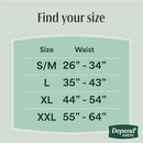 Depend Fresh Protection Adult Diapers, Incontinence, 72 Count (2 Packs of 36) - Brand New
