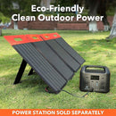 GOLABS SF60 Portable Solar Panel Monocrystalline Kickstand - Orange/Black - Like New