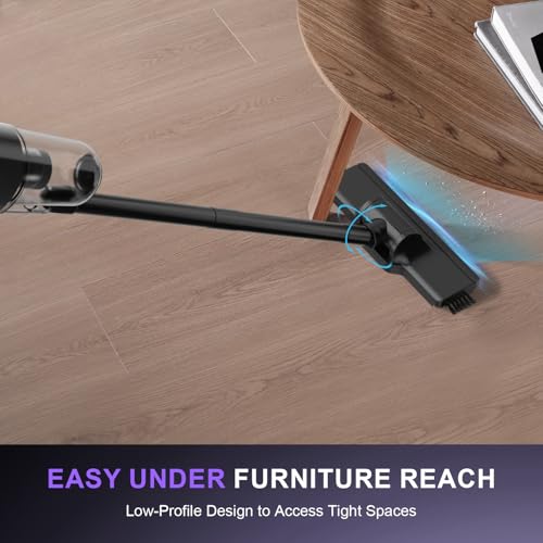 SOWTECH CORDED STICK VACUUM CLEANER 20KPA POWERFUL SUCTION STICK VACUUM BLACK - Like New