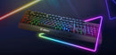 MSI VIGOR GK20 GAMING KEYBOARD WATER REPELLENT STATIC MULTI-COLOR - BLACK - Like New