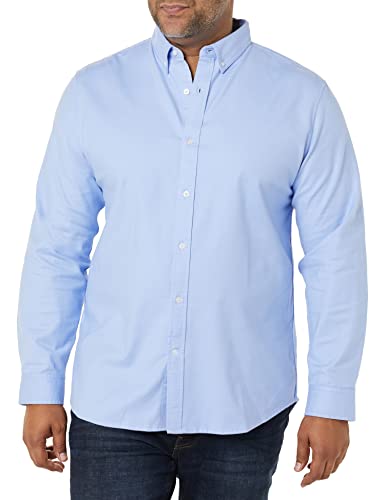 AMAZON ESSENTIALS MEN'S OXFORD SHIRT, SLIM-FIT STRETCH, BUTTON UP - SIZE XL - Brand New
