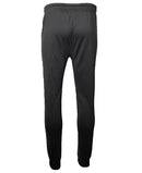 BLU ROCK MEN'S SLIM-FIT TECH JOGGERS ZIPPER POCKETS SWEATPANTS- SIZE: XL - BLACK - Brand New