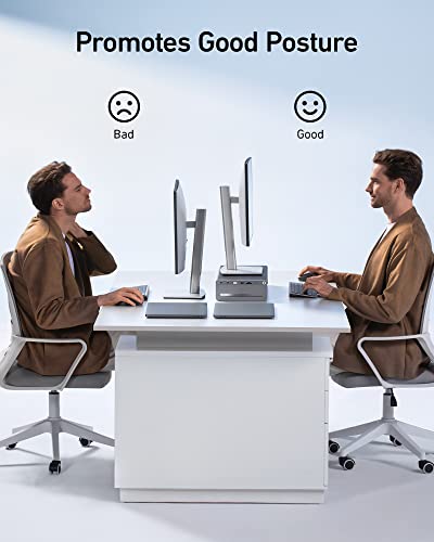 ANKER 675 USB-C DOCKING STATION (12-IN-1, MONITOR STAND, WIRELESS) - DARK GRAY - Like New