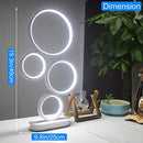 LENIVER LED Table Lamp Modern Dimmable Bedside Table Light 18W 3 Color Modes - Brand New