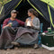 Coleman Carlsbad Dark Room Tent 4/6 Person Tent Blocks Sunlight 2000024289-4P-PF - Like New
