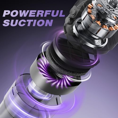 SOWTECH CORDED STICK VACUUM CLEANER 20KPA POWERFUL SUCTION STICK VACUUM BLACK - Like New